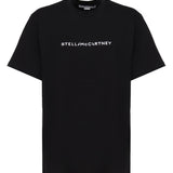 Logo t-shirt in cotone organico 6J0158 3SPY481000 STELLA McCARTNEY 