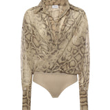 Body Paloma T190929B TNP264NATURAL PYTHON THE ANDAMANE 