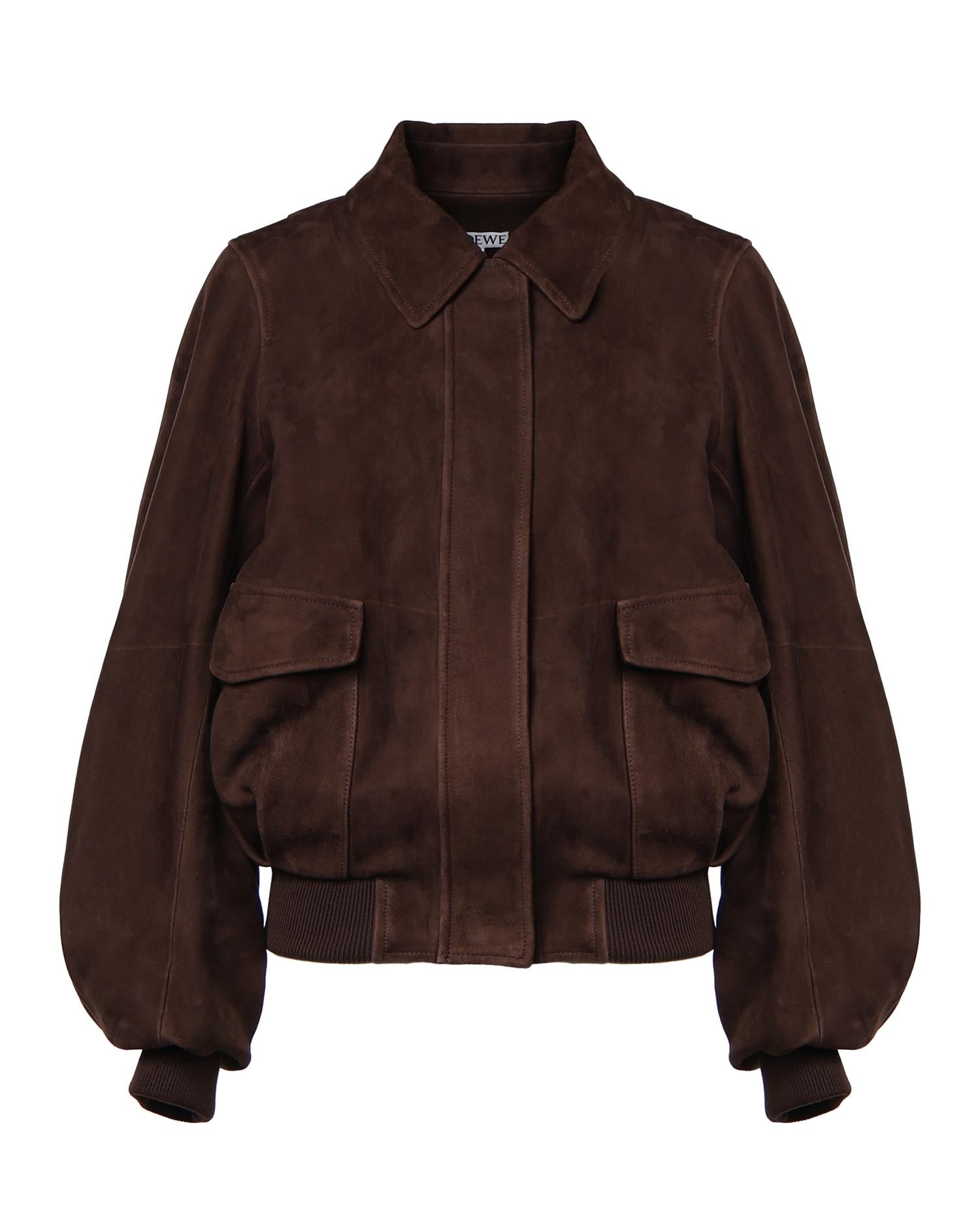 Bomber in pelle scamosciata S540Y34LA4 3110 LOEWE 