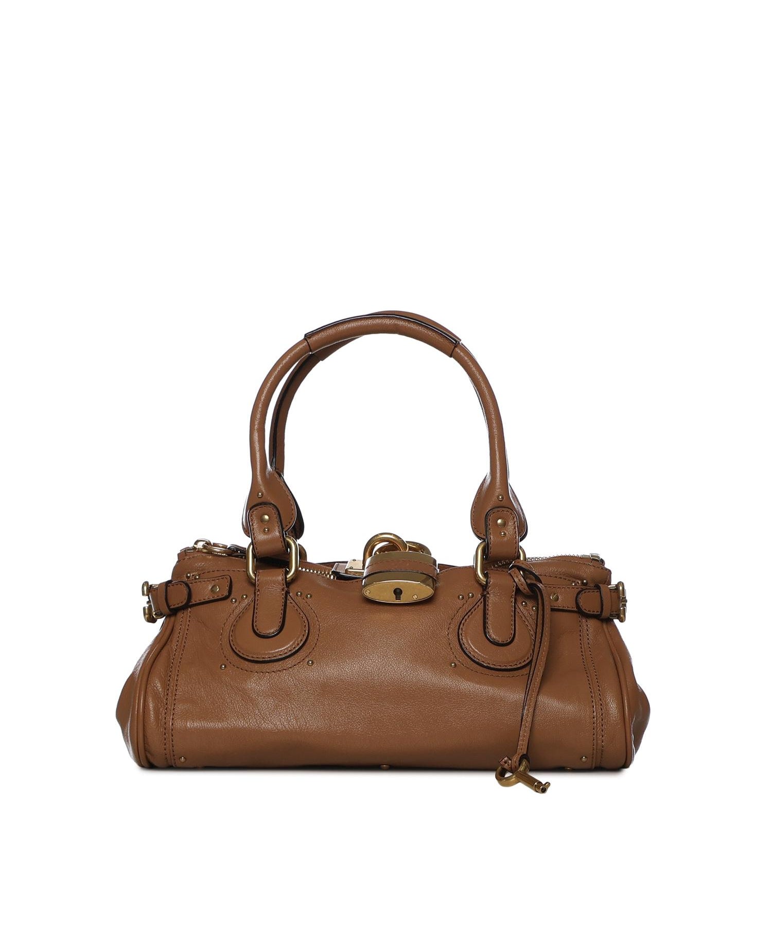 Borsa Paddington in pelle granata CH25WS802P75 209 CHLOÉ 
