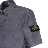 Camicia camouflage con logo L1S151100024 S00E9V002D STONE ISLAND 