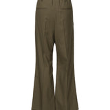 Pantaloni in lana con pieghe PUMU0313U0 T83900V58 MARNI 