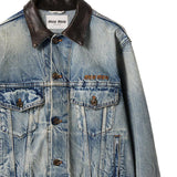Blouson in denim GWB273 175SF0076 MIU MIU 