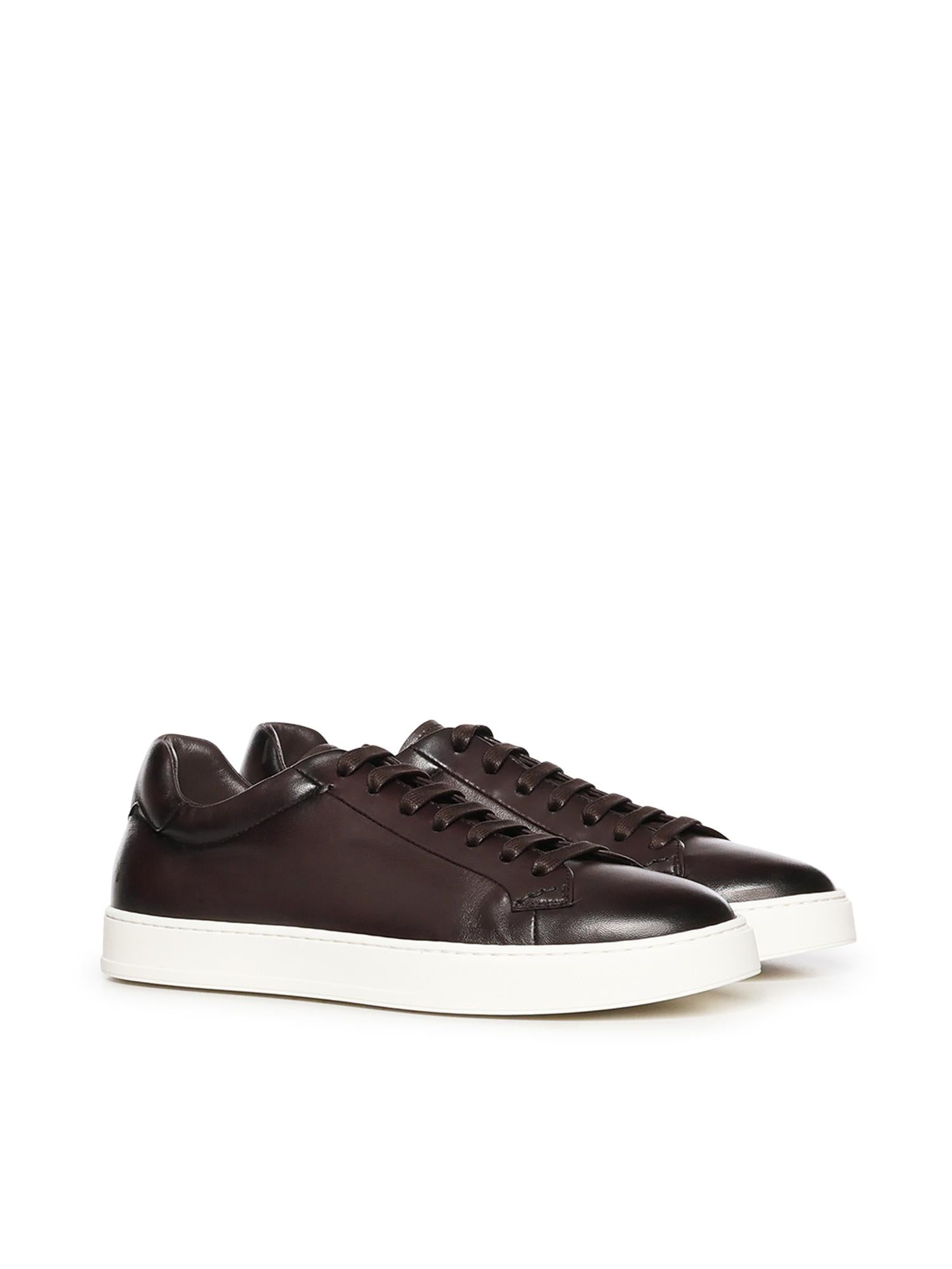 Sneaker Morgan in pelle DU3552SPENUF282 EM00 DOUCAL'S 