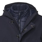 Parka corto in gabardine tecnico NAM13510220XLM U809 FAY 