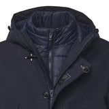Parka corto in gabardine tecnico NAM13510220XLM U809 FAY 