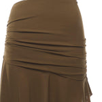 Gonna lunga asimmetrica Zahira T180361A TNS038CIGAR THE ANDAMANE 