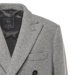 Cappotto doppiopetto in jersey di lana NAM5151018JXLQ B201 FAY 