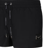 Boxer da mare corto realizzato in nylon leggero con placca metallica logo M4E48T ONO06N0000 DOLCE & GABBANA 