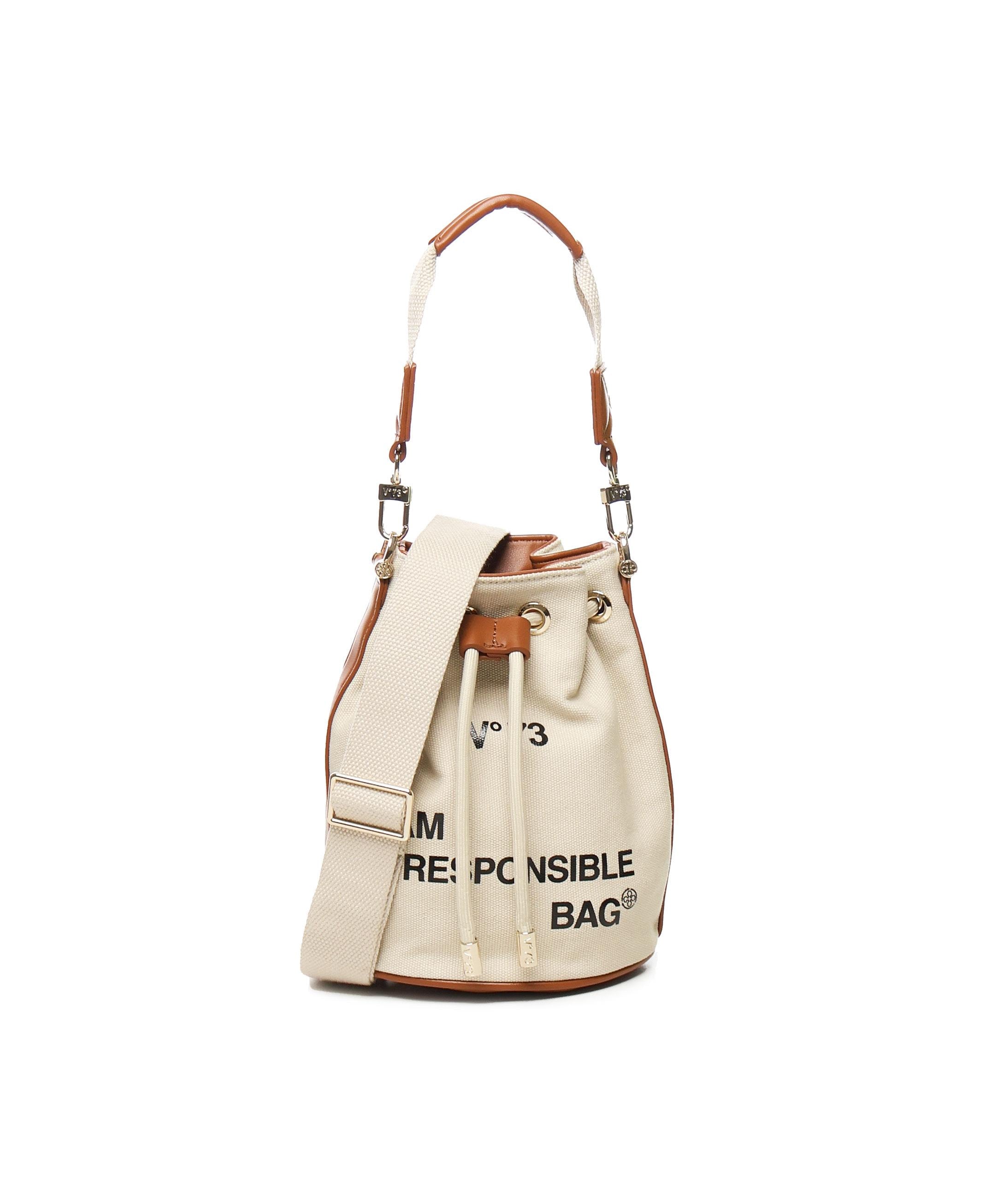 Borsa a secchiello Responsabiltiy 73BS6AF12 RESPONSIBILITY BISNATURALE/CUOIO V° 73 