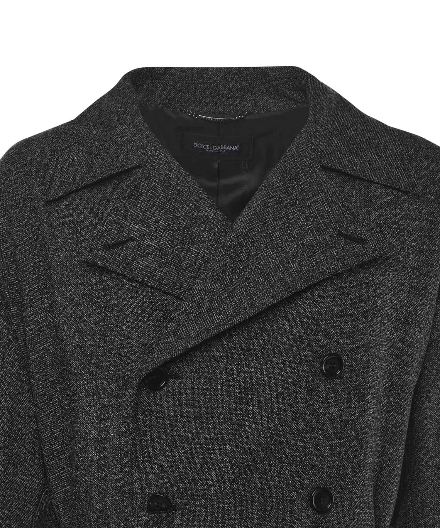Trench doppiopetto in lana G052KT FM2G4S8031 DOLCE & GABBANA 