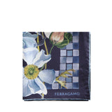 Foulard in seta con stampa 310207 785306004 FERRAGAMO 
