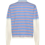 Polo Striped Rugby in cashmere W40710JL CLEAR SKY COMBO GUEST IN RESIDENCE 