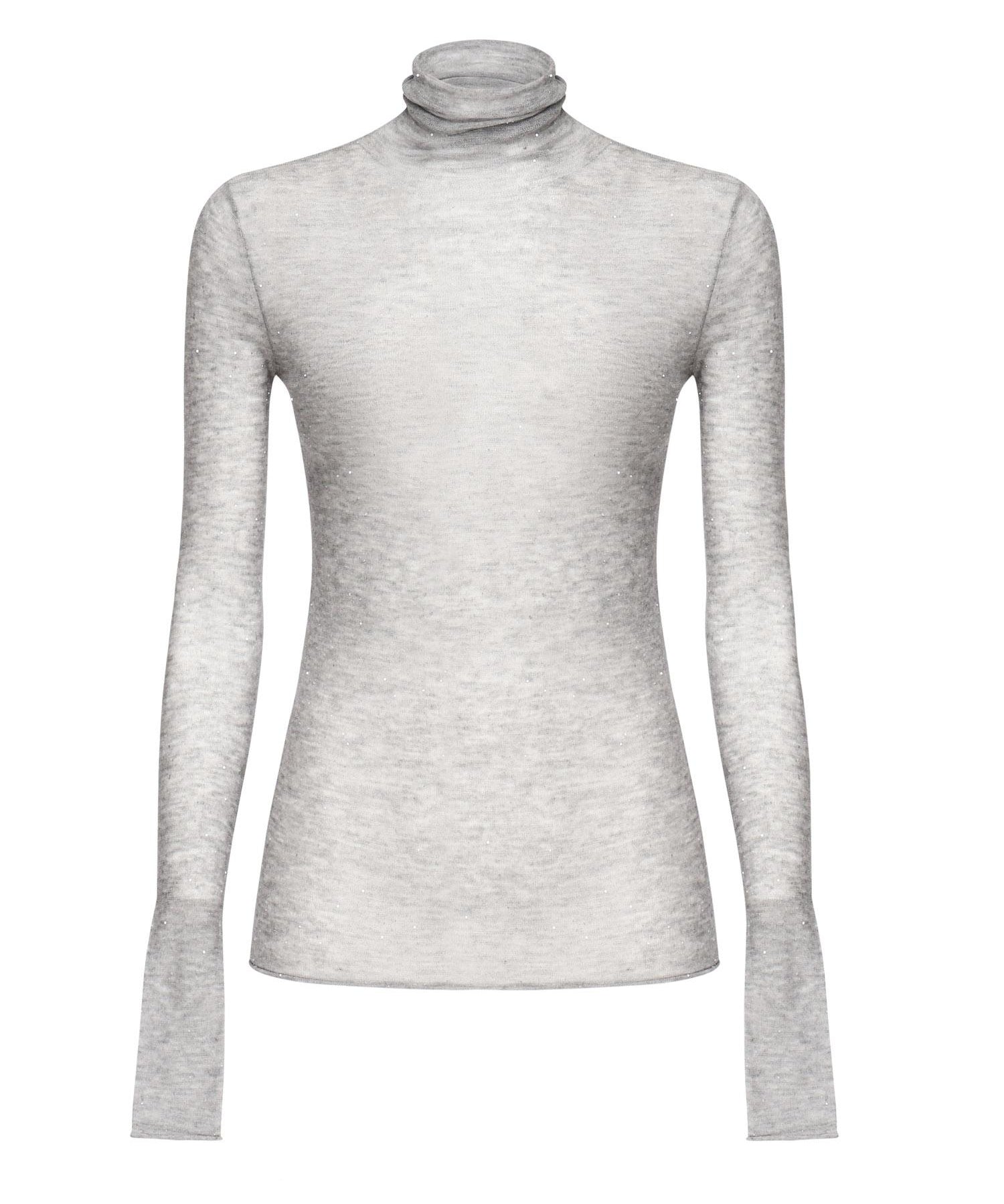Maglia in lana con micro paillettes 105821 A2PMI42 PINKO 