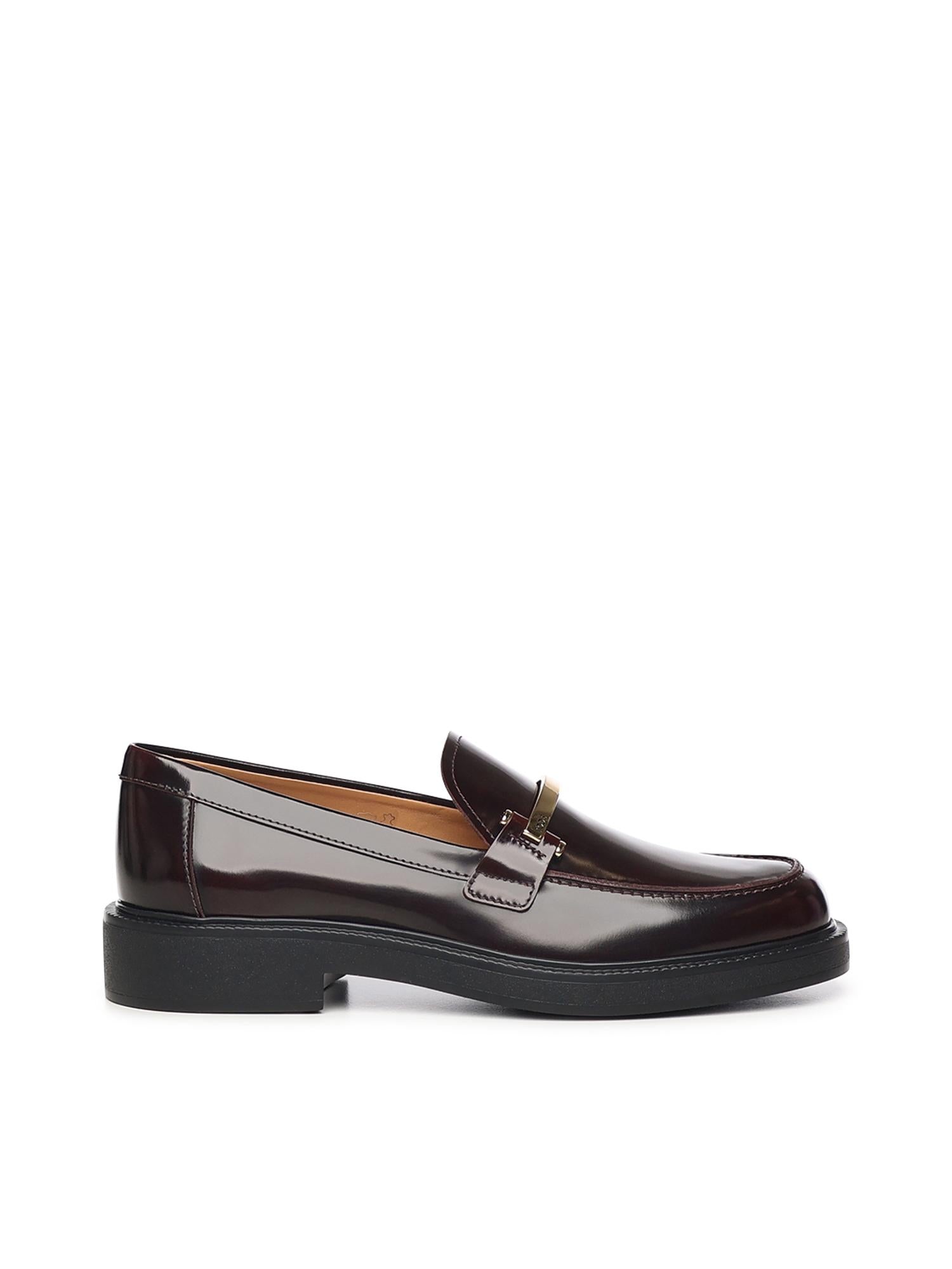 Mocassino con morsetto in pelle XXW20L0JO70SHA R810 TOD'S 