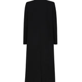 Cappotto lungo monopetto MDFW23826 -NERO MARIUCCIA Milano 