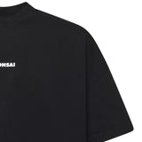 LOGO TEE TS001001 BLK BONSAI 