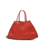 Borsa "Santa croce small" in pelle 8893 PATENT RED DRAGON DIFFUSION 