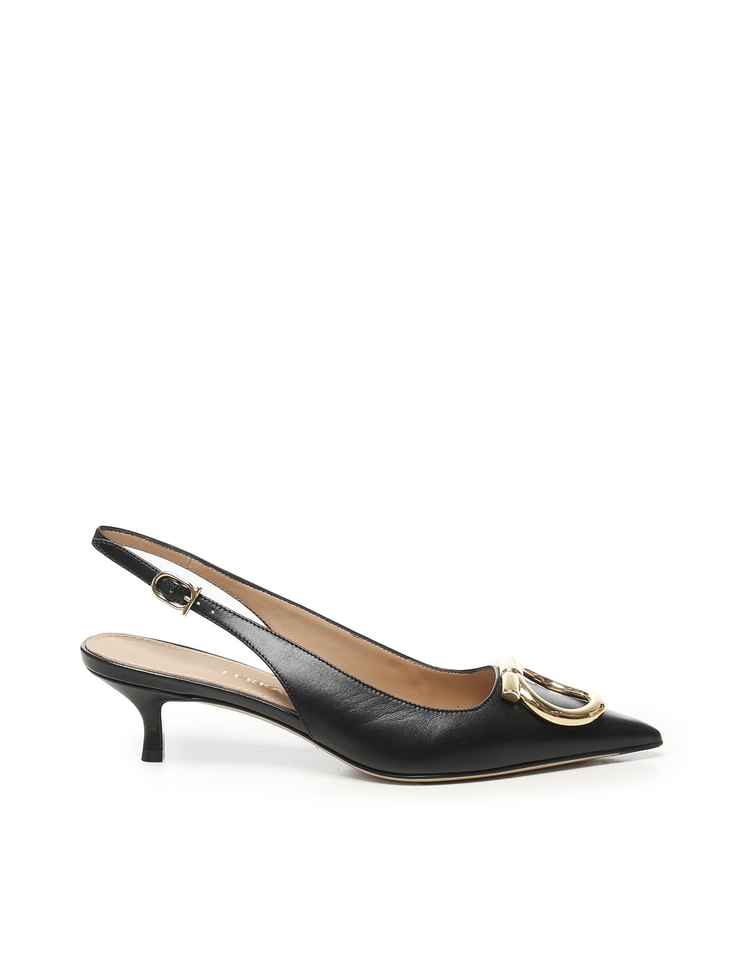 Slingback maxi Gancini 01K497 784806001 FERRAGAMO 
