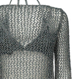 Maglia a rete con bikini 104749 A2FBSSZ PINKO 
