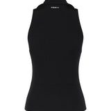 Top con nodo a bandana e bottoni 106315 A347Z99 PINKO 