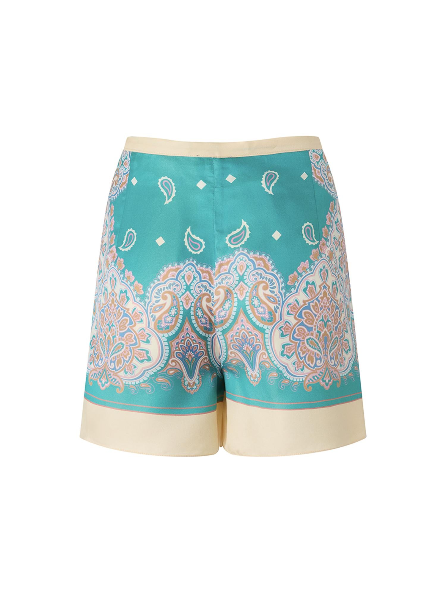 Short pantapareo con stampa paisley 106733 A38GSZ4 PINKO 