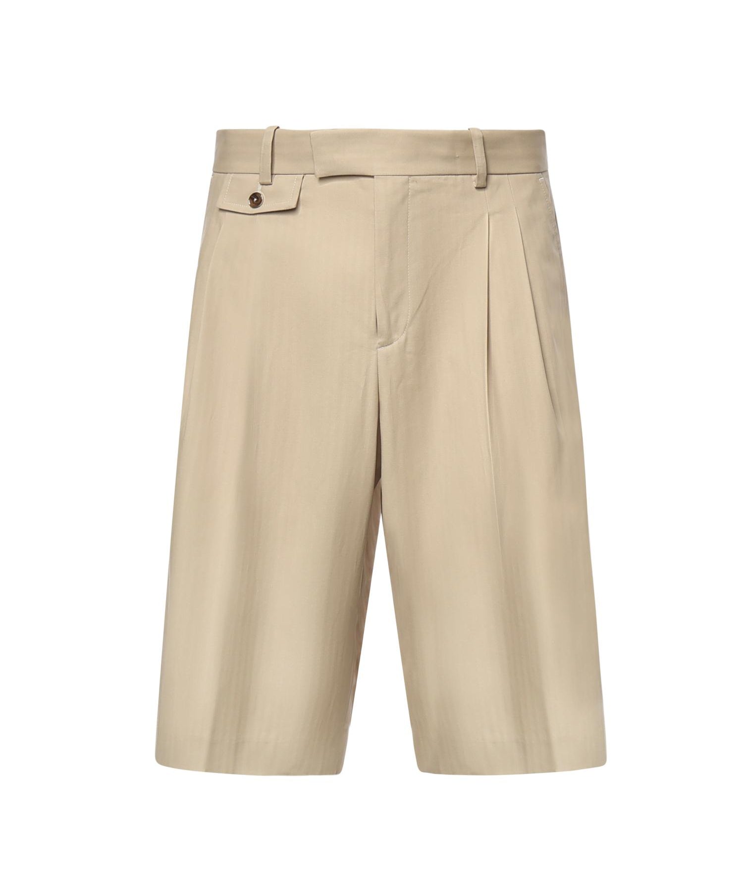 Bermuda in cotone KBS174CO206 BG Drôle de Monsieur 