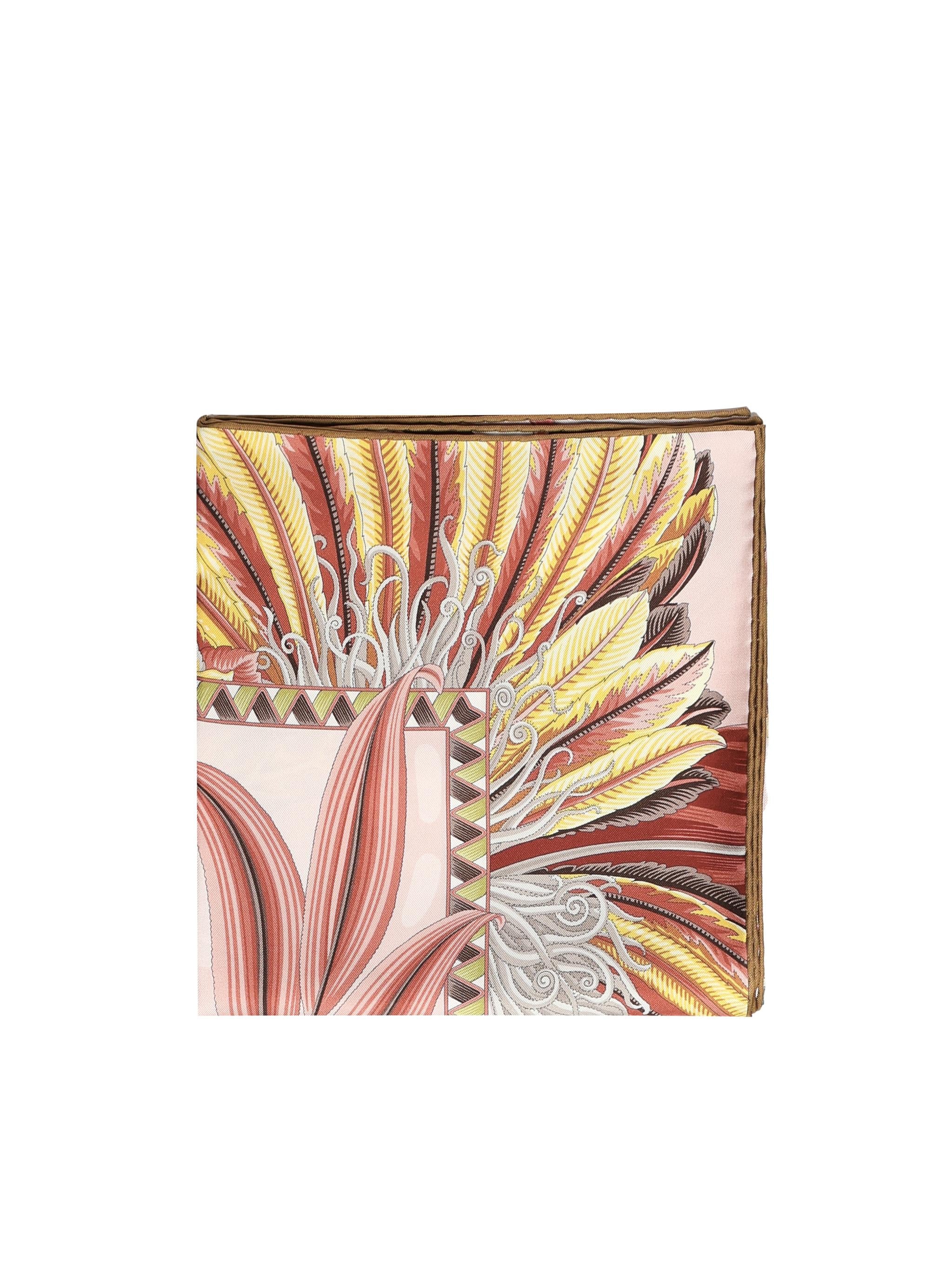 Foulard in seta con stampa 310216 785339002 FERRAGAMO 