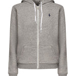 Felpa con zip e logo<BR/> 211935584 005 POLO RALPH LAUREN 