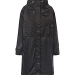 Piumino lungo in tela lucida 106015 A2ZAZ99 PINKO 