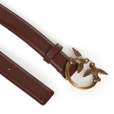 Cintura Love Birds in pelle 100125 A0F1R49Q PINKO 