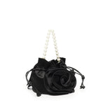 Borsa Magda Pearl in raso 7047230000 BLACK MAGDA BUTRYM 