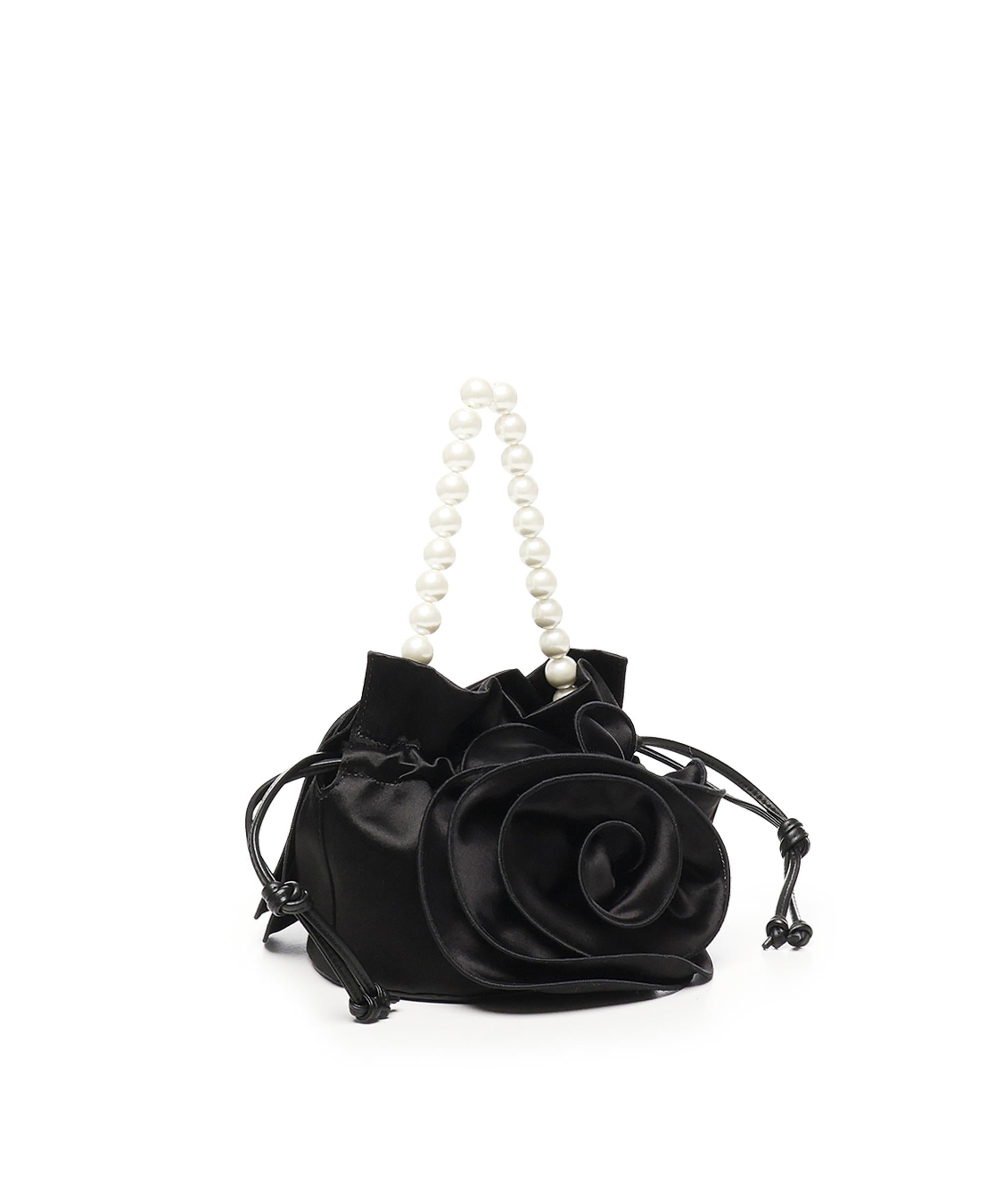 Borsa Magda Pearl in raso 7047230000 BLACK MAGDA BUTRYM 