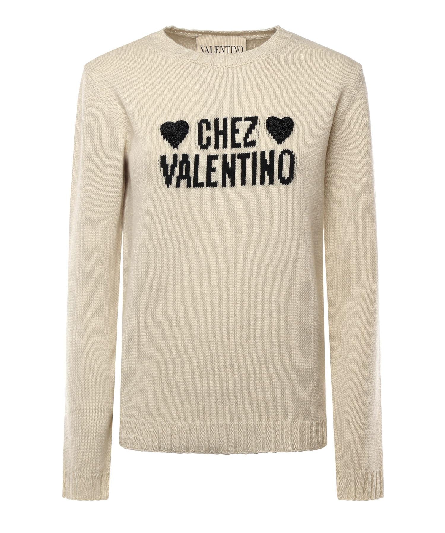 Maglione Chez Valentino in lana 7B3KC66S 9JLR8E VALENTINO GARAVANI 