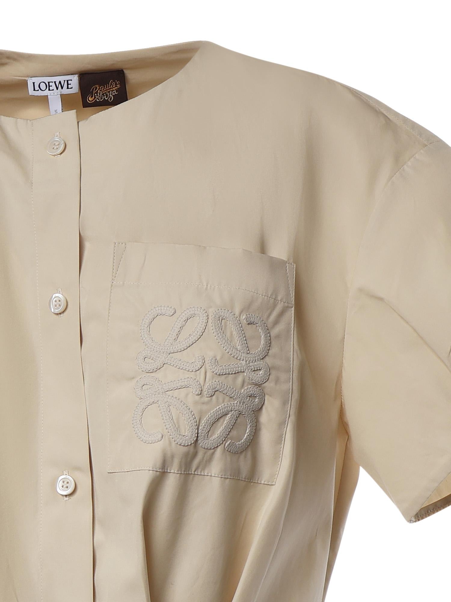 Abito chemisier in misto cotone S616Y09XCP 2200 LOEWE 