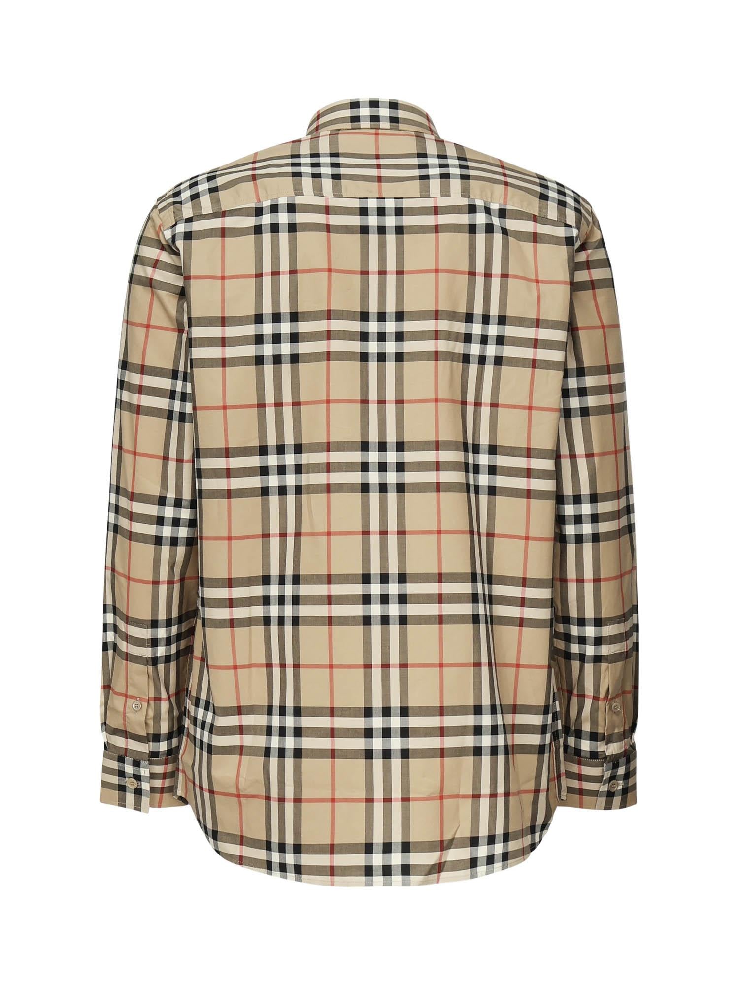 Camicia Check in cotone 8070577 A7028 BURBERRY 