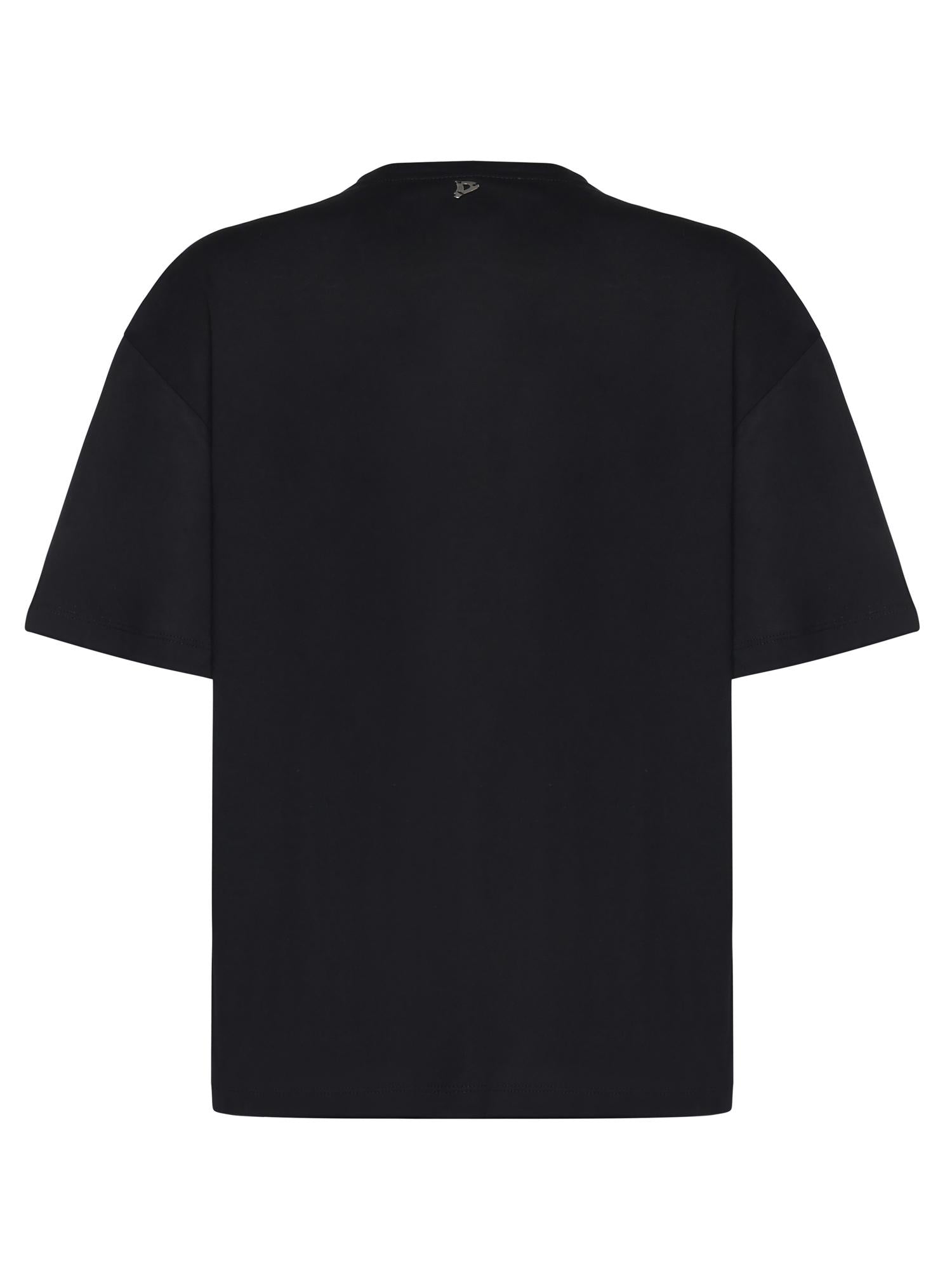 T-shirt in cotone<BR/> US198 JF0271UZL4511 DONDUP 