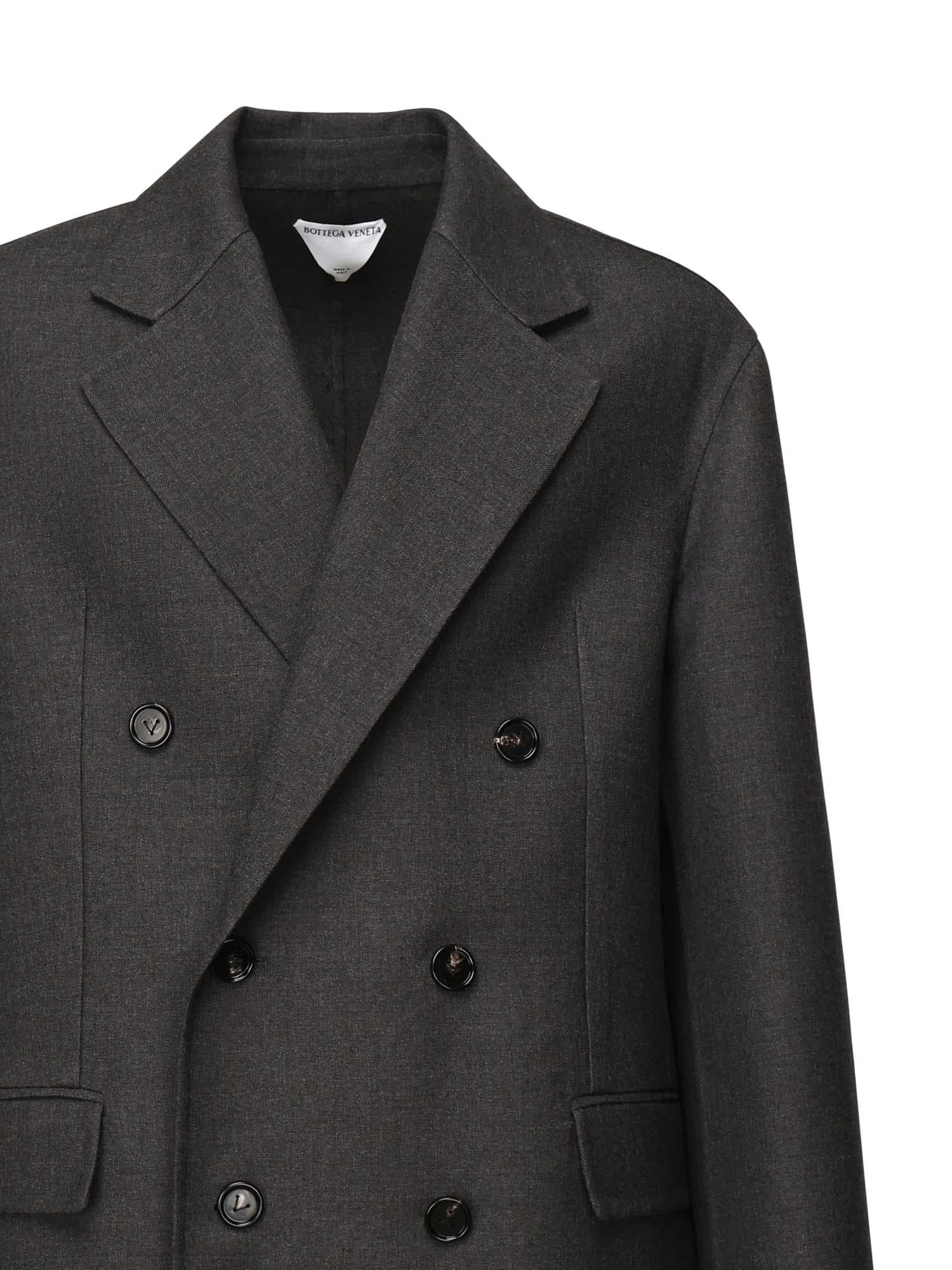 Cappotto in lana doppiata 833832 V34N01003 BOTTEGA VENETA 