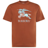 T-shirt in cotone con EKD sfumato 8119016 C4173 BURBERRY 