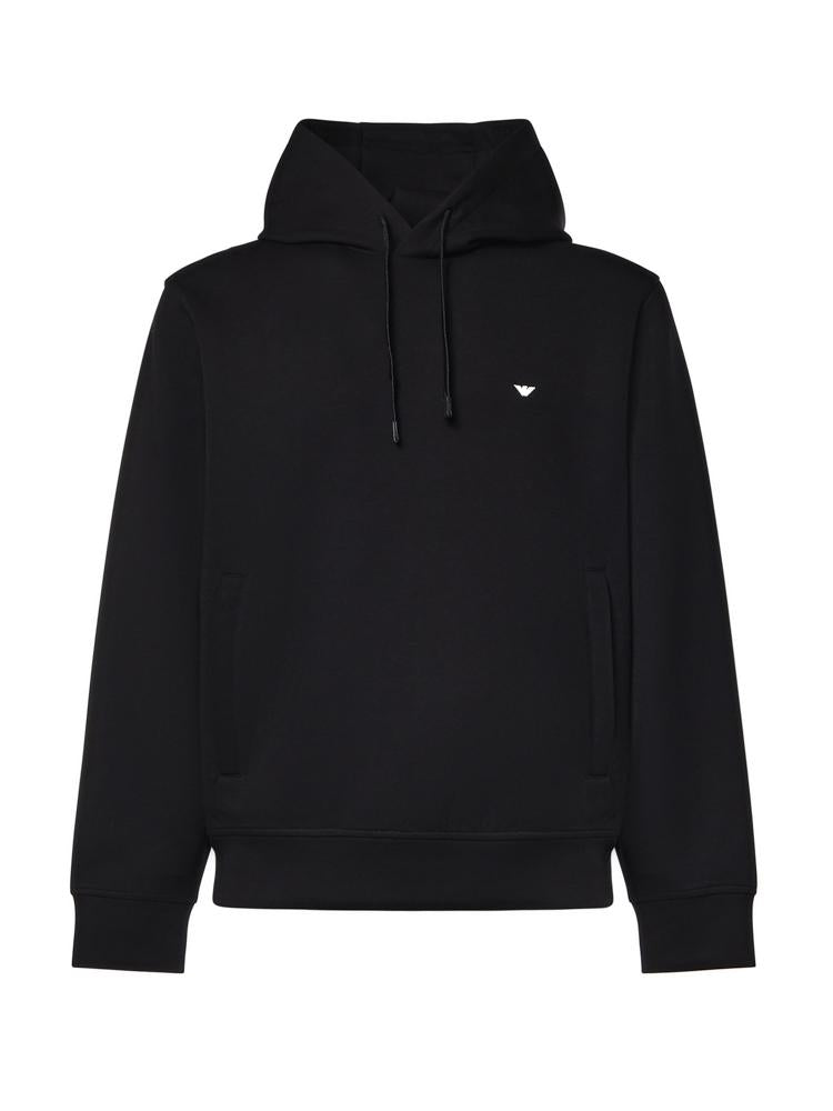 Felpa con cappuccio in misto cotone AF10013 EM004531UC001 EMPORIO ARMANI 