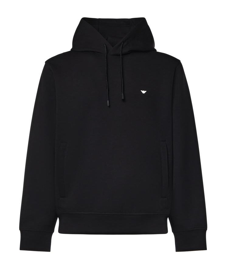 Felpa con cappuccio in misto cotone AF10013 EM004531UC001 EMPORIO ARMANI 