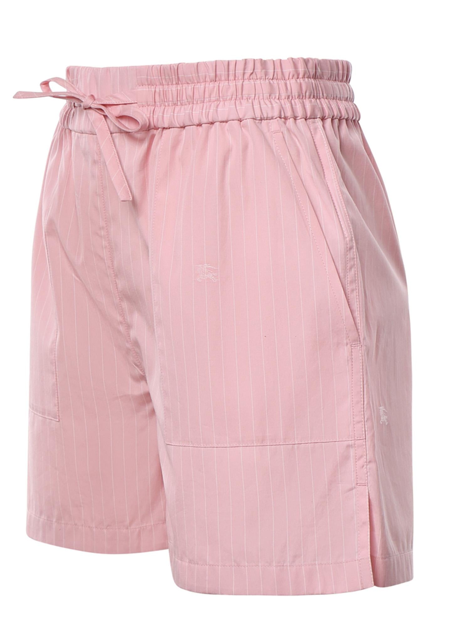Shorts a righe in cotone 8129064 C6258 BURBERRY 