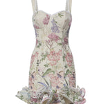 Miniabito Sunil in cotone 266601 CREAM CHARO RUIZ 
