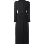 Cappotto lungo in panno 106123 A30GI84 PINKO 