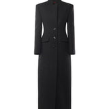 Cappotto lungo in panno 106123 A30GI84 PINKO 