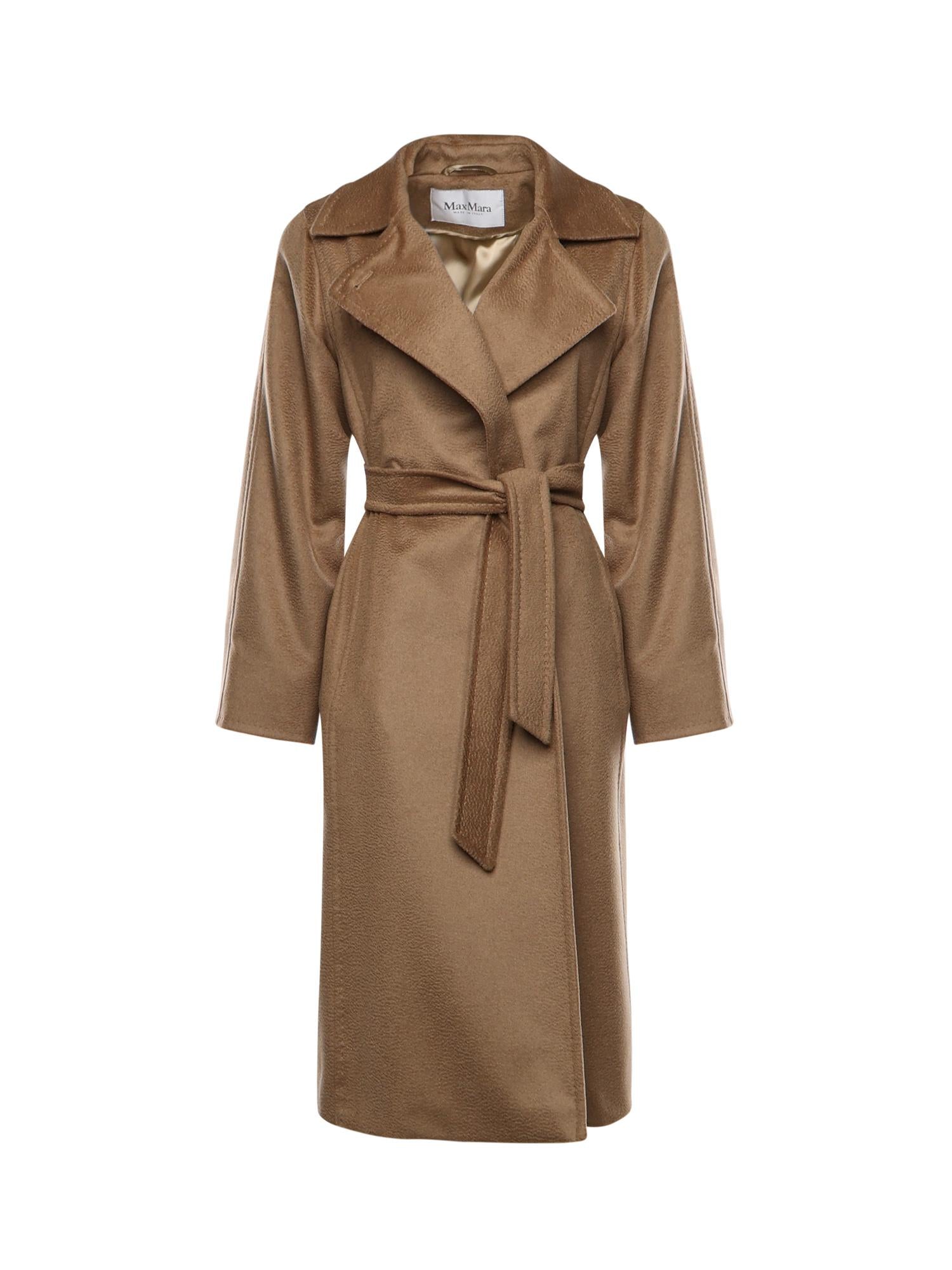 Cappotto a vestaglia Manuela in drap di cammello 2521016062600 001 MAX MARA 