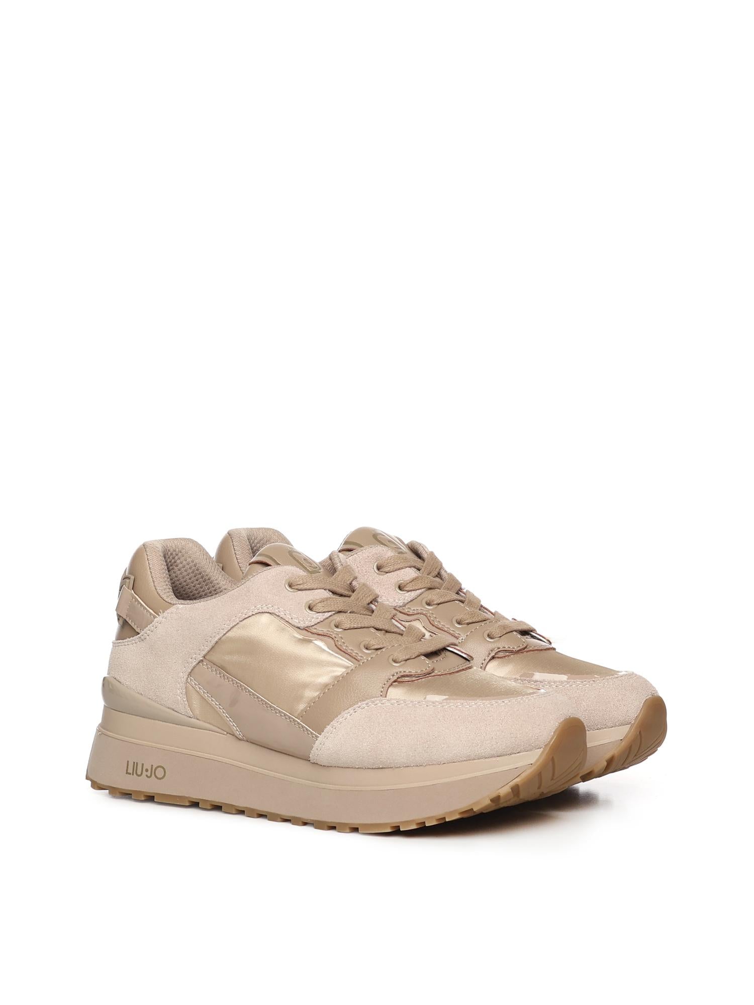 Sneakers platform in pelle<BR/> BF5005PX522 51308 LIU JO 
