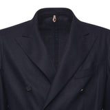 Blazer doppiopetto in misto cashmere<BR/> E4070B 79B SANTANIELLO 