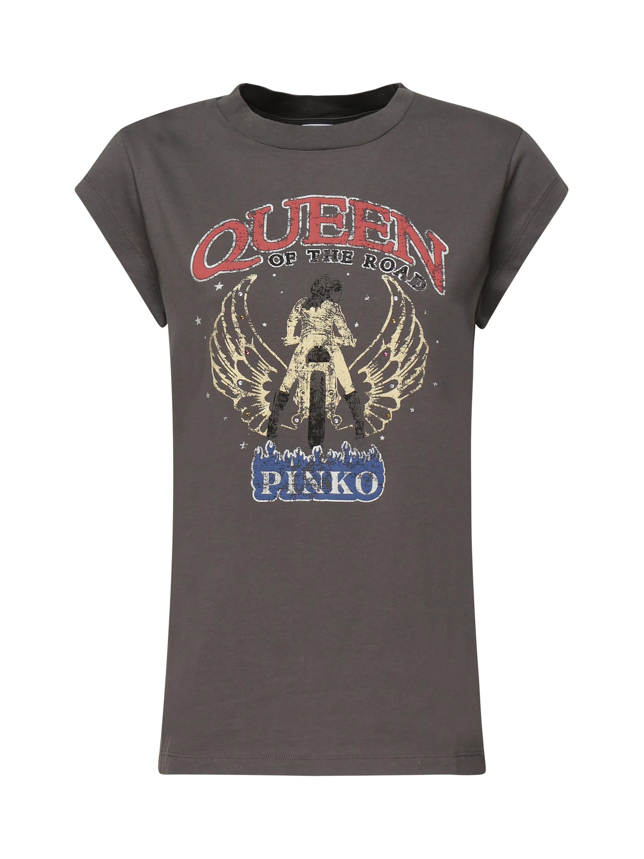 T-shirt con stampa 104603 A2DAI63 PINKO 