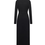 Cardigan maxi in misto viscosa 5BGR01 5890ZJBLK MARCIANO BY GUESS 